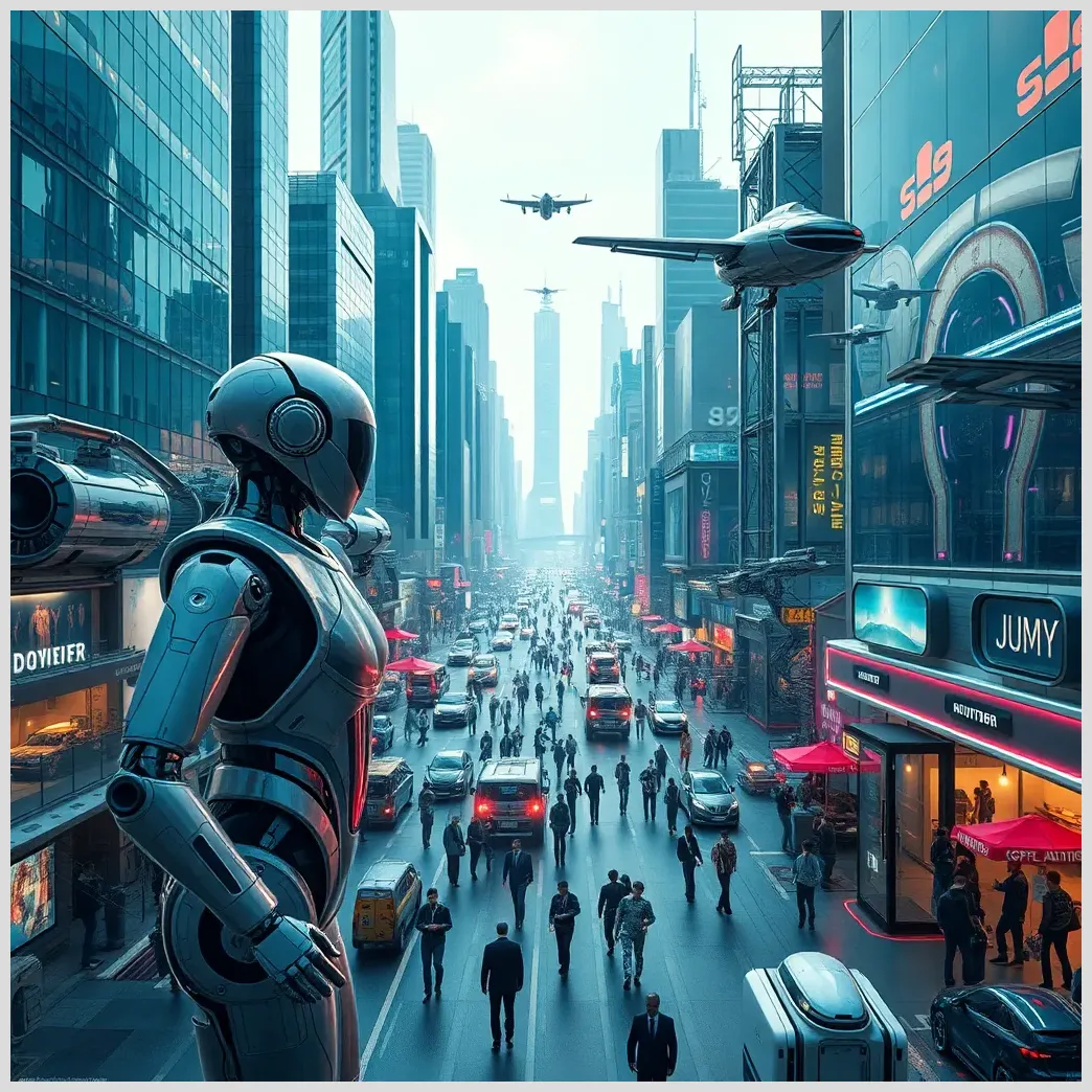 Futuro ocupado por robots y automatización Futuro ocupado por robots y automatización